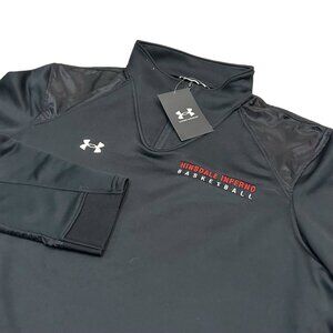 Under Armour‎ Women's Large 1/4 Zip Loose Black Sweatshirt NWT New with Tags